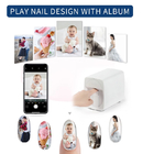 Android IOS 3D Nail Printer Salon Beauty Machine Aluminum Alloy Anodizing