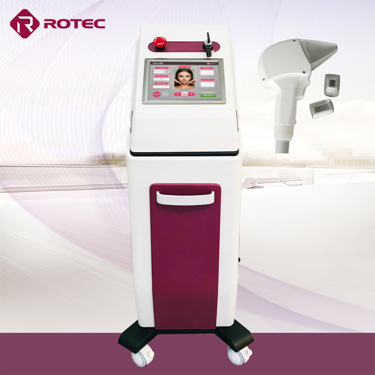 900W 808 Laser Hair Reduction Device 808nm Diode Laser Hair Removal Machine 3 Kinds Spot Size
