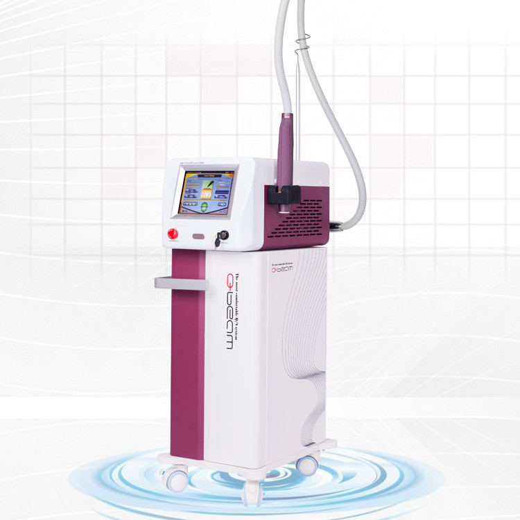 Medical 5 Treatment Tips Q Switch Nd Yag Laser Machine , Laser Hair Removal Yag Laser