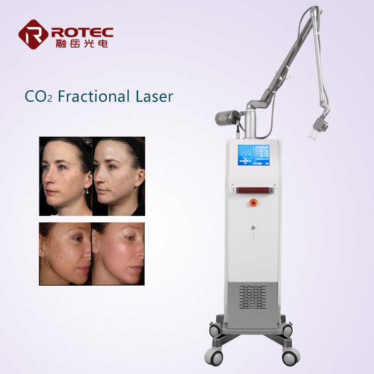 Micro - Ablative CO2 Fractional Laser Machine With Fraction CW Ultra Pulse Mode For Acne Scars Removal