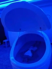 Infrared Led Ozone Sauna Luxury Hydration Station Spa Capsule White Golden