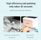 3D Intelligent Mobile Nail Painting Salon Beauty Machine 48W