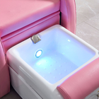 Pedicure Foot Spa Massage Chair Bowl Bed PU Leather