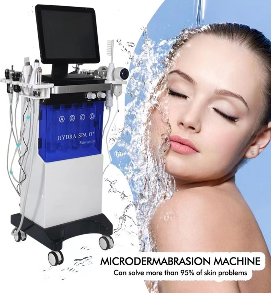 14 In 1 Ultrasound Hydra Dermabrasion Machine