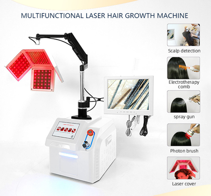 650nm Galvanic Nti Hair Growth Therapeutic Laser Hair Growth Machine 50Hz